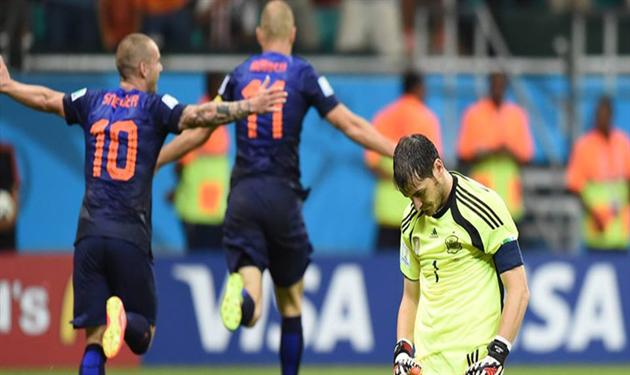 كاسياس هولندا واسبانيا